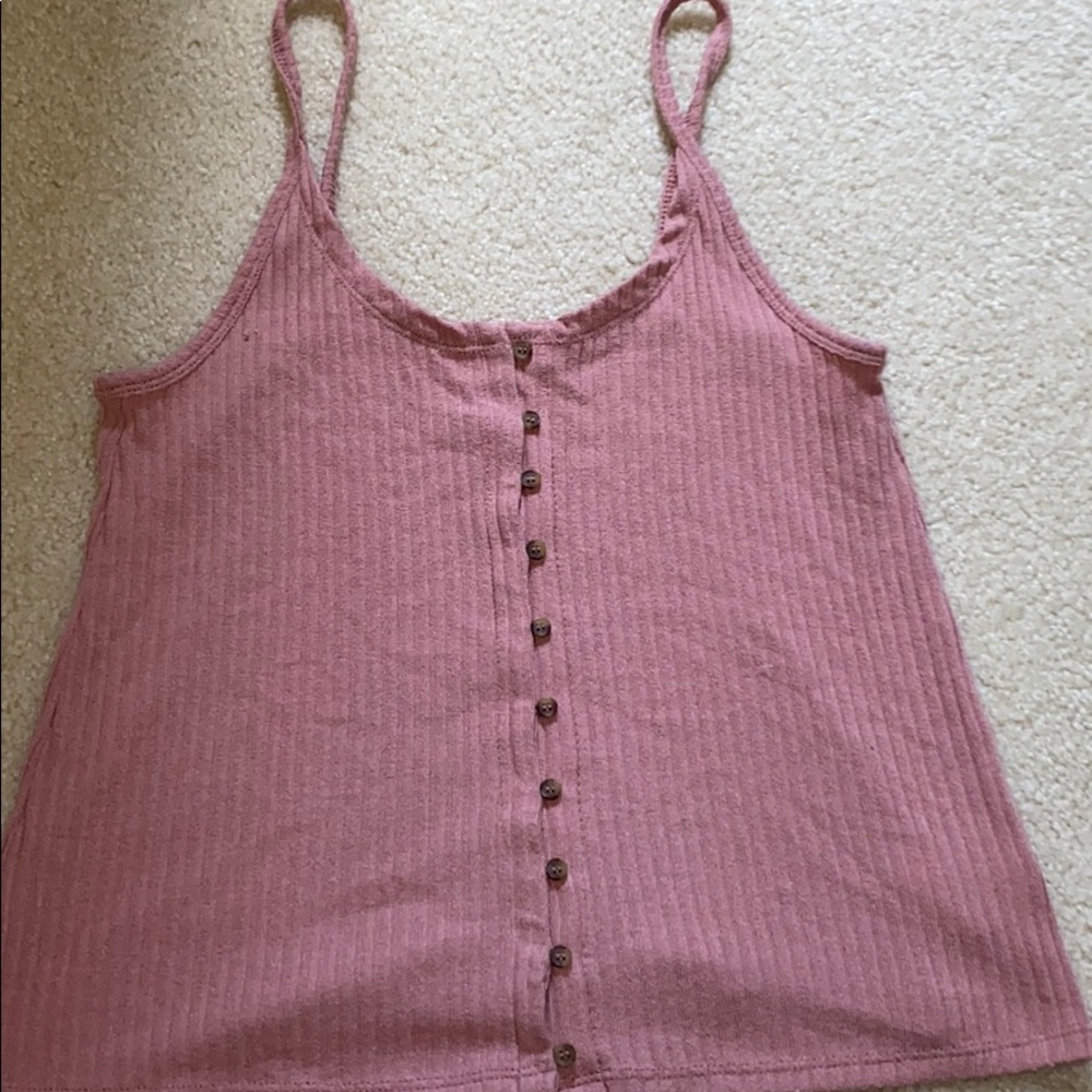 Pink tank top